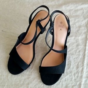 Call it Spring Vegan High Heel Sandals